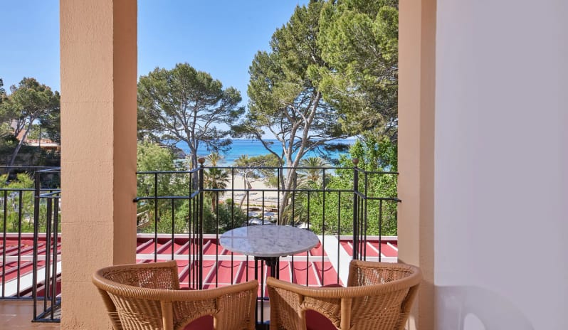 Double Deluxe Frontal Sea View, Balcony