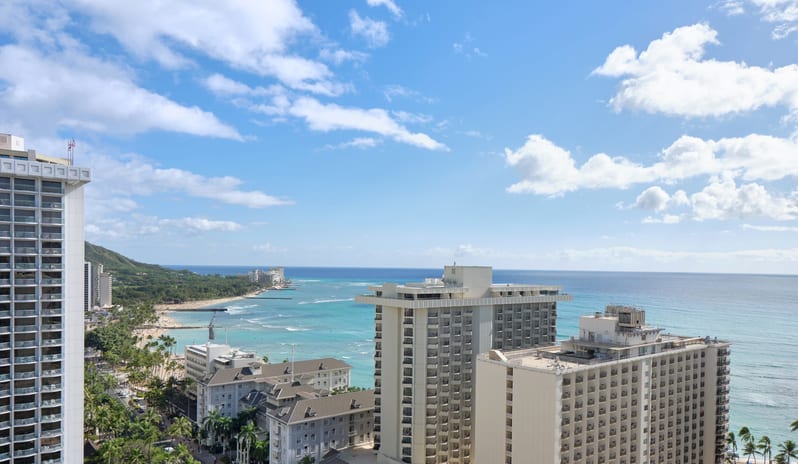 Ocean View 2 Double Beds Double, View