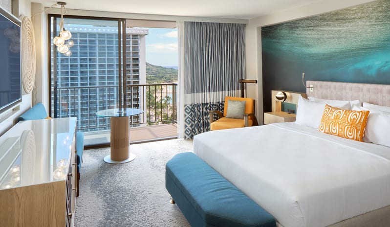 Ocean View 1 King Bed Double