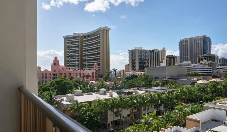 Waikiki View 2 Double Beds Double, View