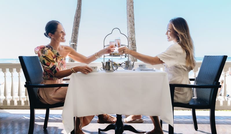 The Veranda Afternoon Tea View