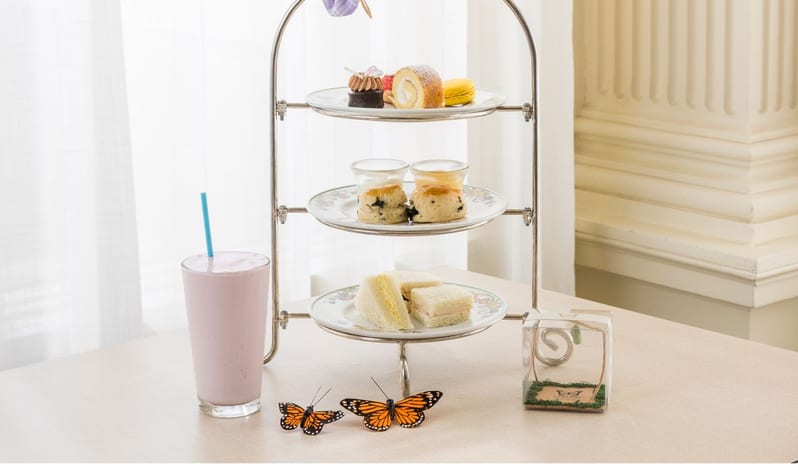 The Veranda, Butterfly Tea Set