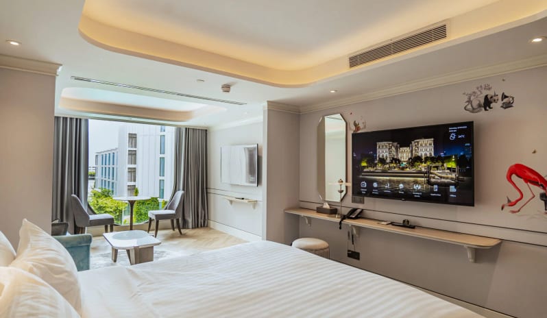 Club One Bedroom Riverview, Bed View