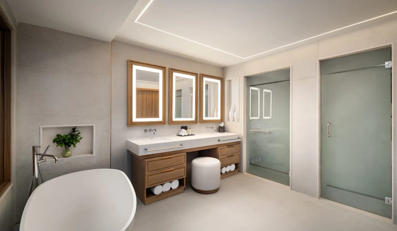 Preferred Club Master Suite Ocean Front, Bathroom