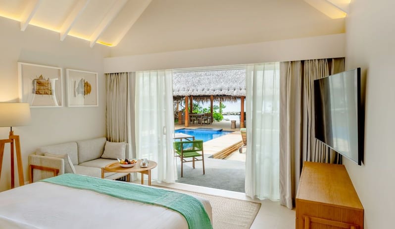 Two Bedroom Family Beach Villa With Pool, Room View