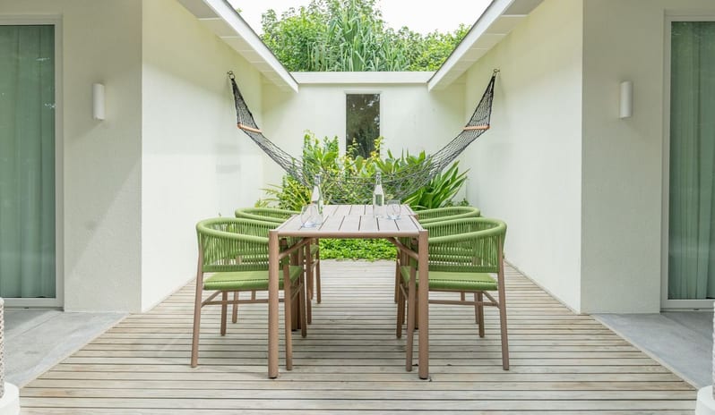 Two Bedroom Family Beach Villa, Outdoor Dining Table
