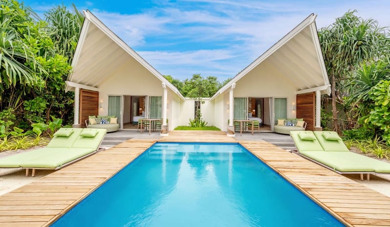 Two Bedroom Family Beach Villa With Pool, Outdoor Pool