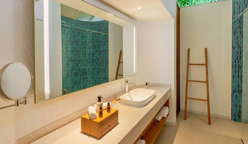 Two Bedroom Family Beach Villa With Pool, Bathroom