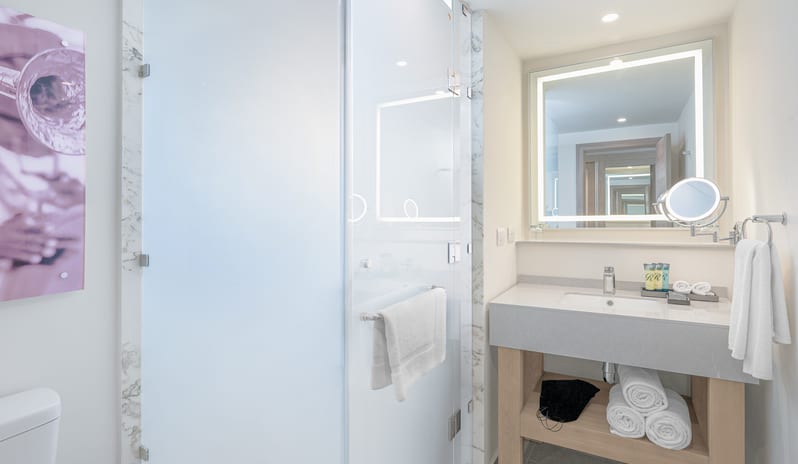 Luxury Garden View Room 2 Queens, Bathroom