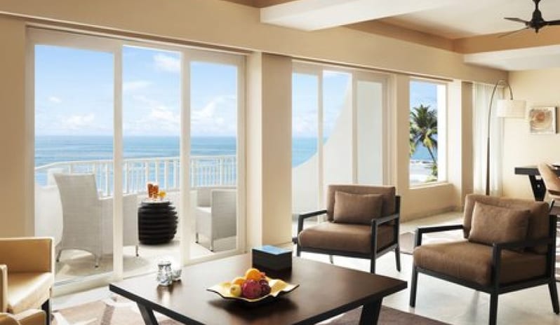 Presidential Suite Sea View, Living