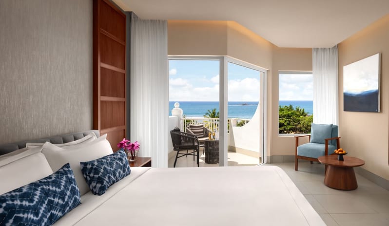 Superior Sea View Room, Kind Bed