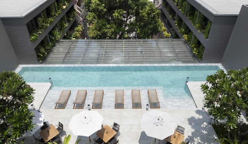 Ad Lib Hotel Bangkok, Pool Aerial