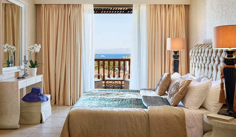 Penthouse Senior Suite Sea View, Bedroom