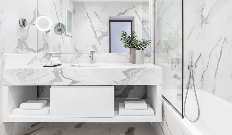 Double Guestroom Sea View, Bathroom