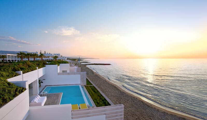 Villa Luxe Yali Seafront with Heated Prive Pool, Sunset