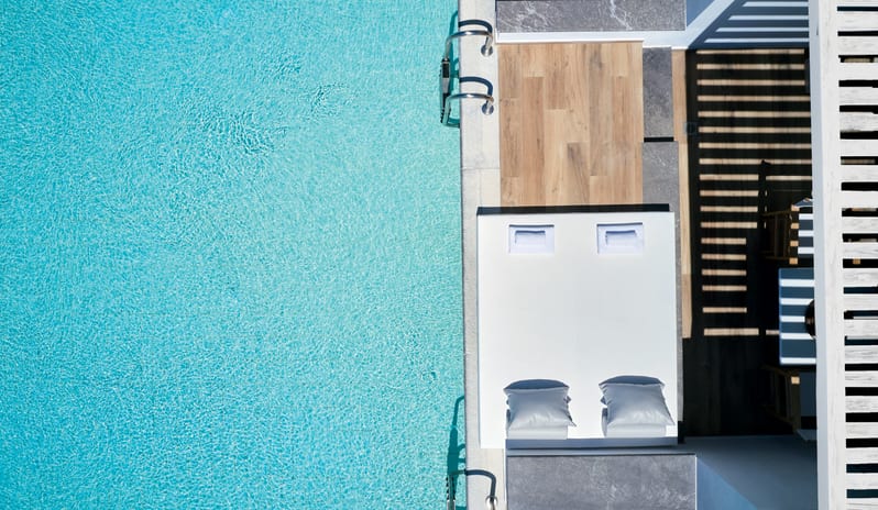 LUX.ME Swim-Up Bungalow Sea View, Pool Aerial