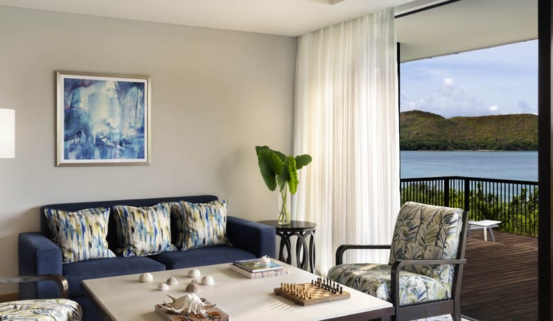 Two Bedroom Ocean View Pool Villa, Sofa