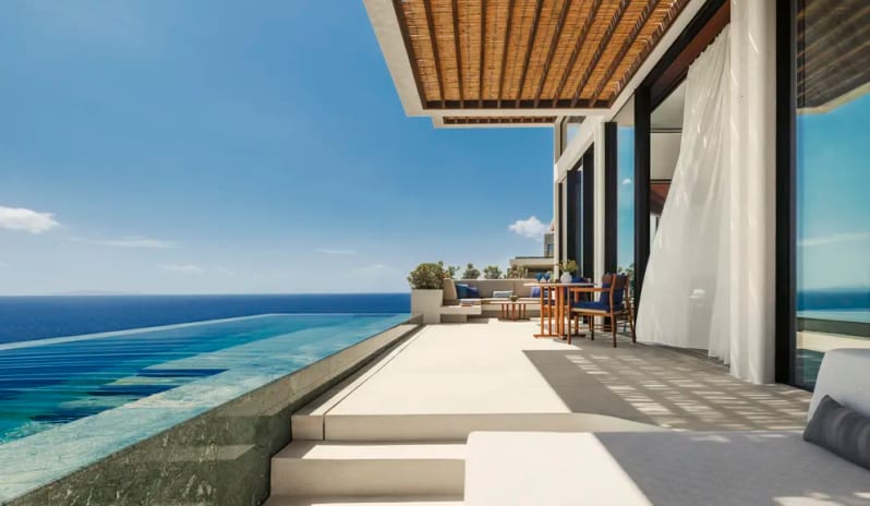 Two Bedroom Cliff Panoramic Villa Sea View