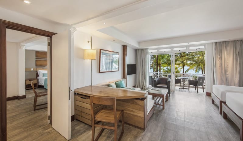 Two Bedroom Deluxe Family Apartment, Living