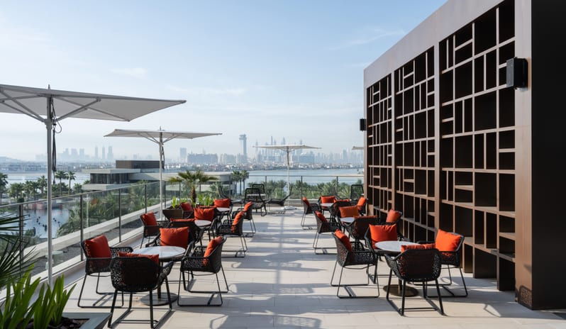 Atlantis The Royal, Gastronomy terrace