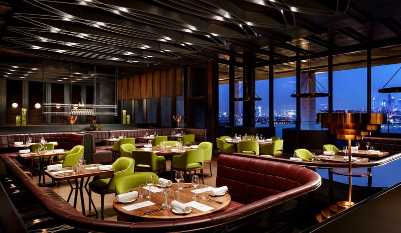 Dinner, Main dining area