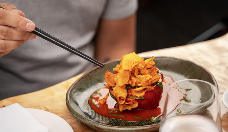 Nobu by the beach, SpicyTunaPiquilloceviche