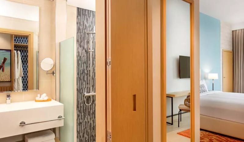 Centara Mirage Beach Resort Dubai - Mirage Superior Room Panoramic Sea View with Bunk Beds