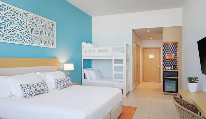Centara Mirage Beach Resort Dubai - Mirage Superior Room Panoramic Sea View with Bunk Beds