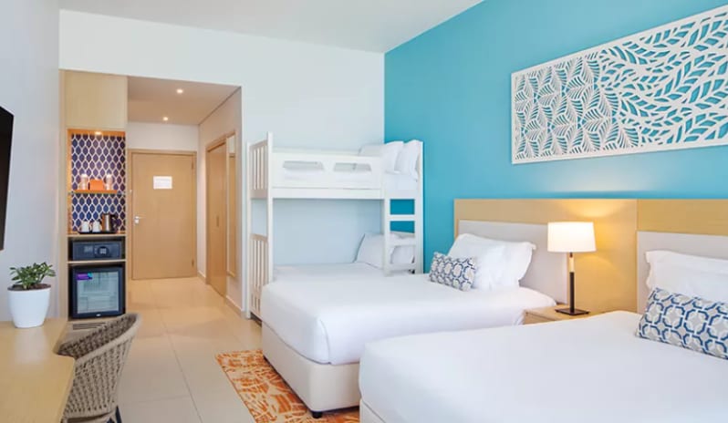 Centara Mirage Beach Resort Dubai - Mirage Family Room with Bunk Beds