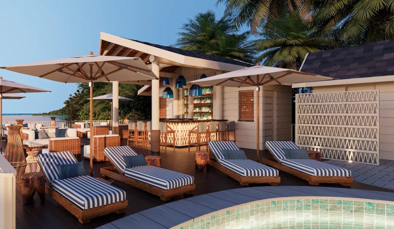 Secrets St. Lucia Resort & Spa - Preferred Club Pool Bar
