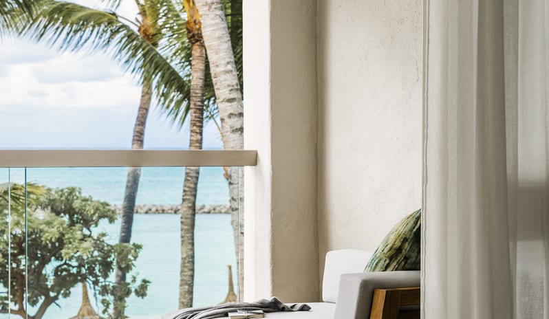 One&Only Le Saint Géran - Beach Front Junior Suite Balcony