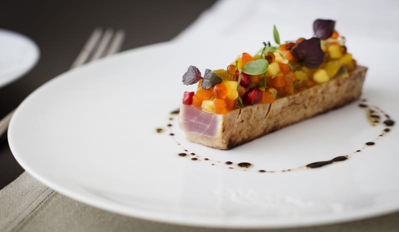 One&Only Le Saint Geran - Prime_Appetiser_Plancha_Seared_Yellowfin_Tuna