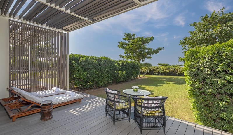 middle-east-holidays-ajman-al-zorah-beach-resort-premier- room-with-private-garden