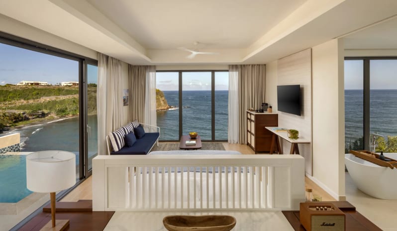 caribbean-holidays-grenada-six-senses-la-sagesse-grenada-panorama-ocean-view-pool-suite-king-bedroom