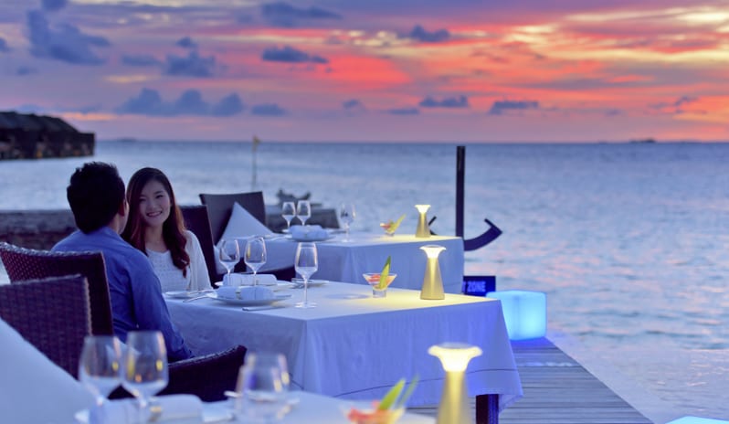 Lily Beach - AQVA sunset