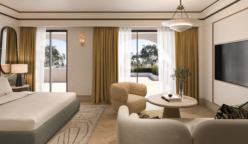 europe-holidays-greece-corfu-conrad-corfu-King Junior Suite Side Sea View & Pool