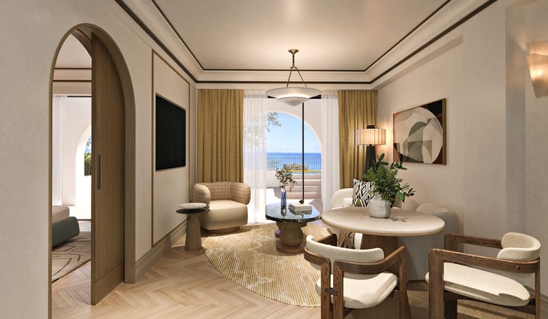 europe-holidays-greece-corfu-conrad-corfu-King Azure One Bedroom Suite Sea Front View & Jacuzzi