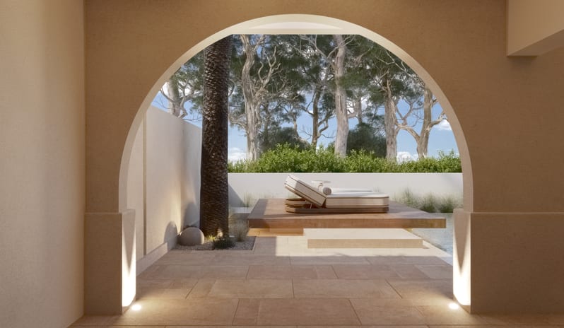 europe-holidays-greece-corfu-conrad-corfu-King Evergreen Two Bedroom Villa Pools