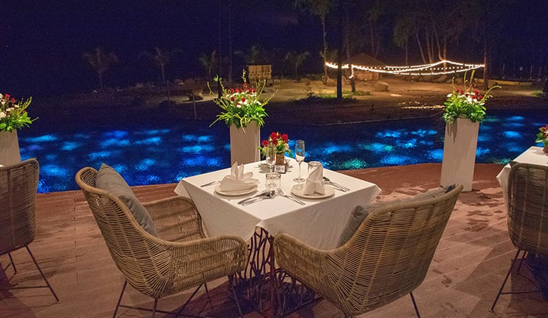 Hotel image Poolside Dinner Setting View at Kalima Resort & Villas Khao Lak