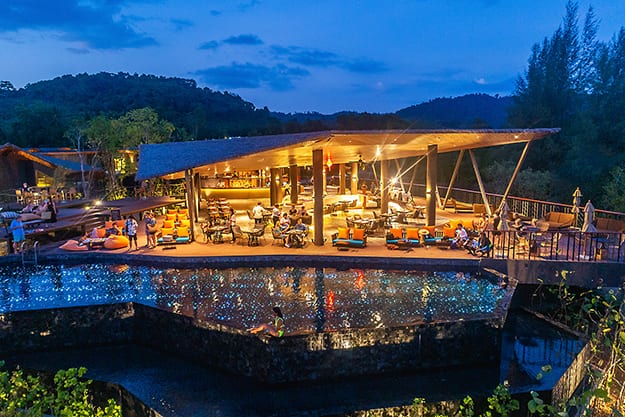 Hotel image Main Dining Room with Glowing Bar View at Kalima Resort & Villas Khao Lak