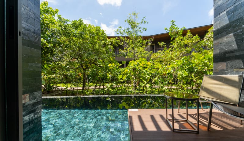 Hotel image Garden & Relaxing Area view at Kalima Resort & Villas Khao Lak