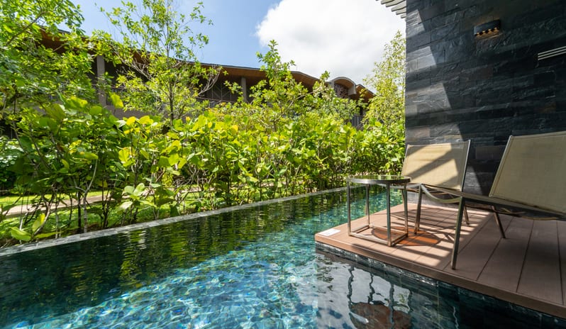 Hotel image Garden & Relaxing Area view at Kalima Resort & Villas Khao Lak