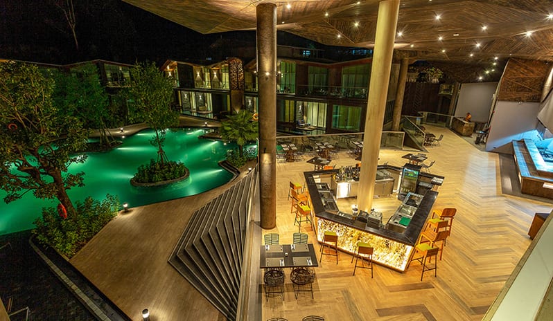 Hotel image  Main Poolside/Elevated Outdoor Dining view at Kalima Resort & Villas Khao Lak