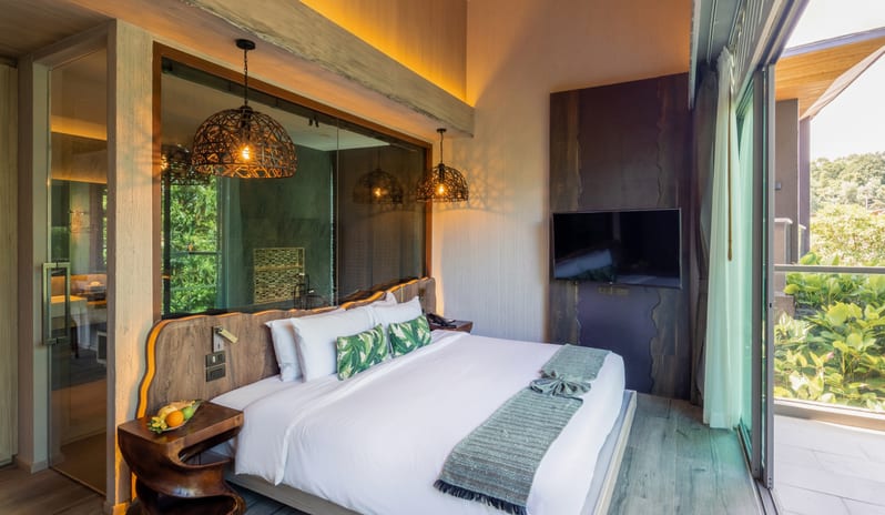 Hotel image Bedroom side view at Kalima Resort & Villas Khao Lak