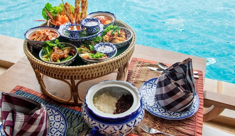 Hotel image Thai Dish & Pool Side Sitting view at Santhiya Koh Chang Resort