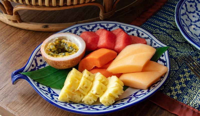 Hotel image Fruit Saled Dish view at Santhiya Koh Chang Resort