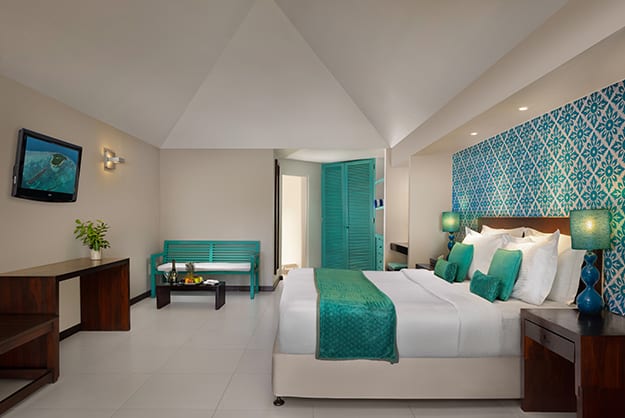 Hotel image  Bedroom view at Adaaran Select Hudhuranfushi