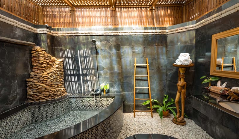Hotel image Bathroom With Jacuzzi view at Santhiya Koh Chang Resort