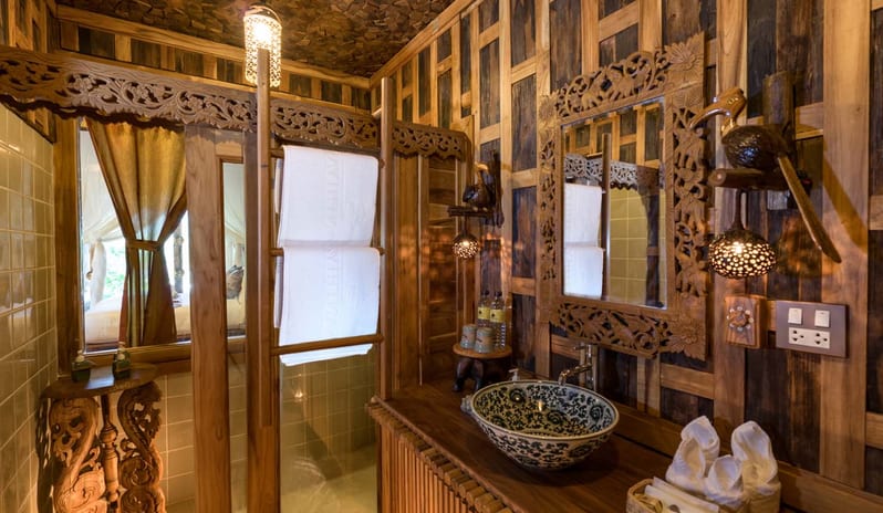 Hotel image Bathroom view at Santhiya Koh Chang Resort