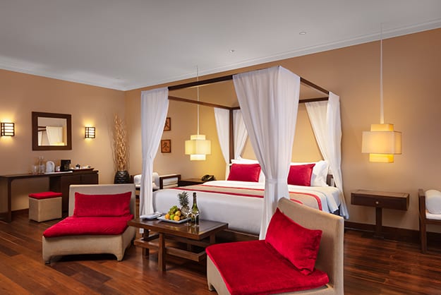Hotel image Bedroom view at Adaaran Select Hudhuranfushi